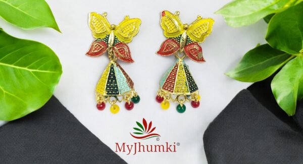Oxidised Jhumka Earring For Women